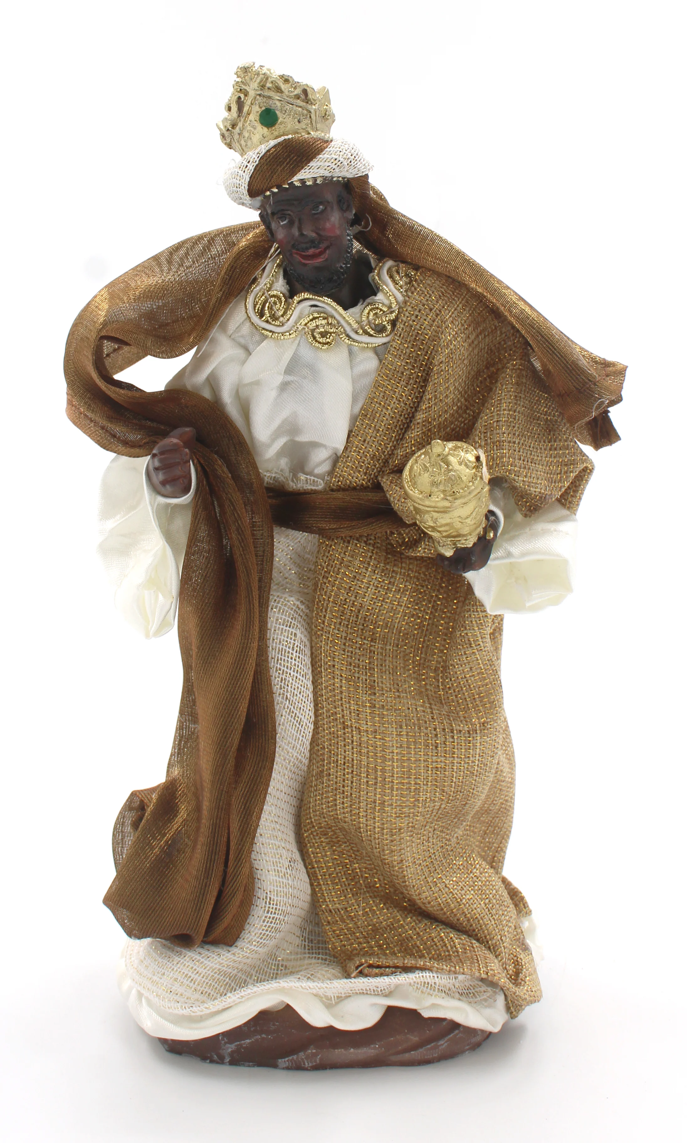 11 Piece 8" Brown Fabric Nativity - Image 12