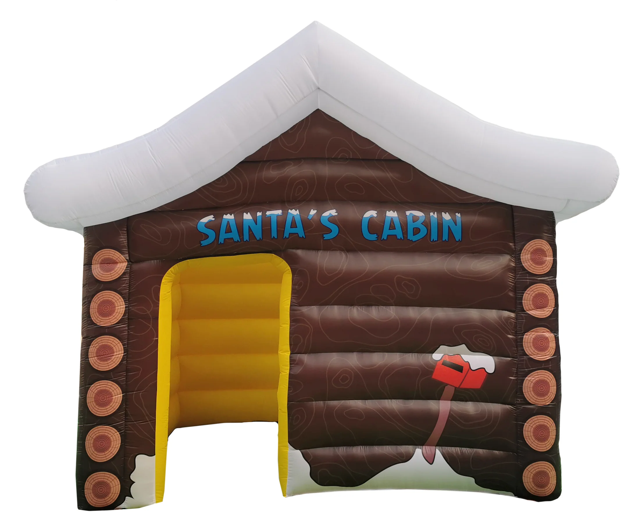 13' Inflatable Santas Cabin