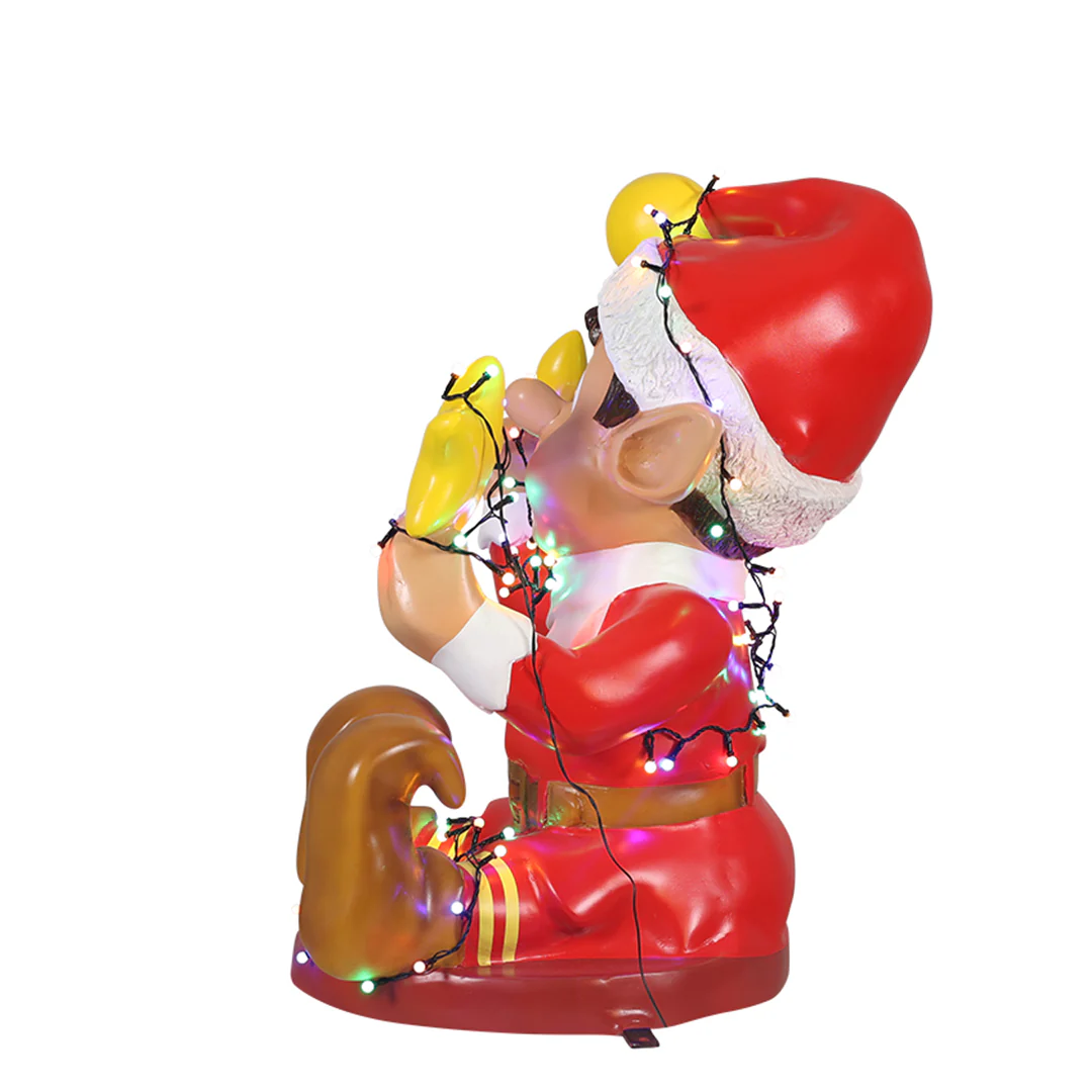 2.5' Elf Tangled in Lights - Image 3