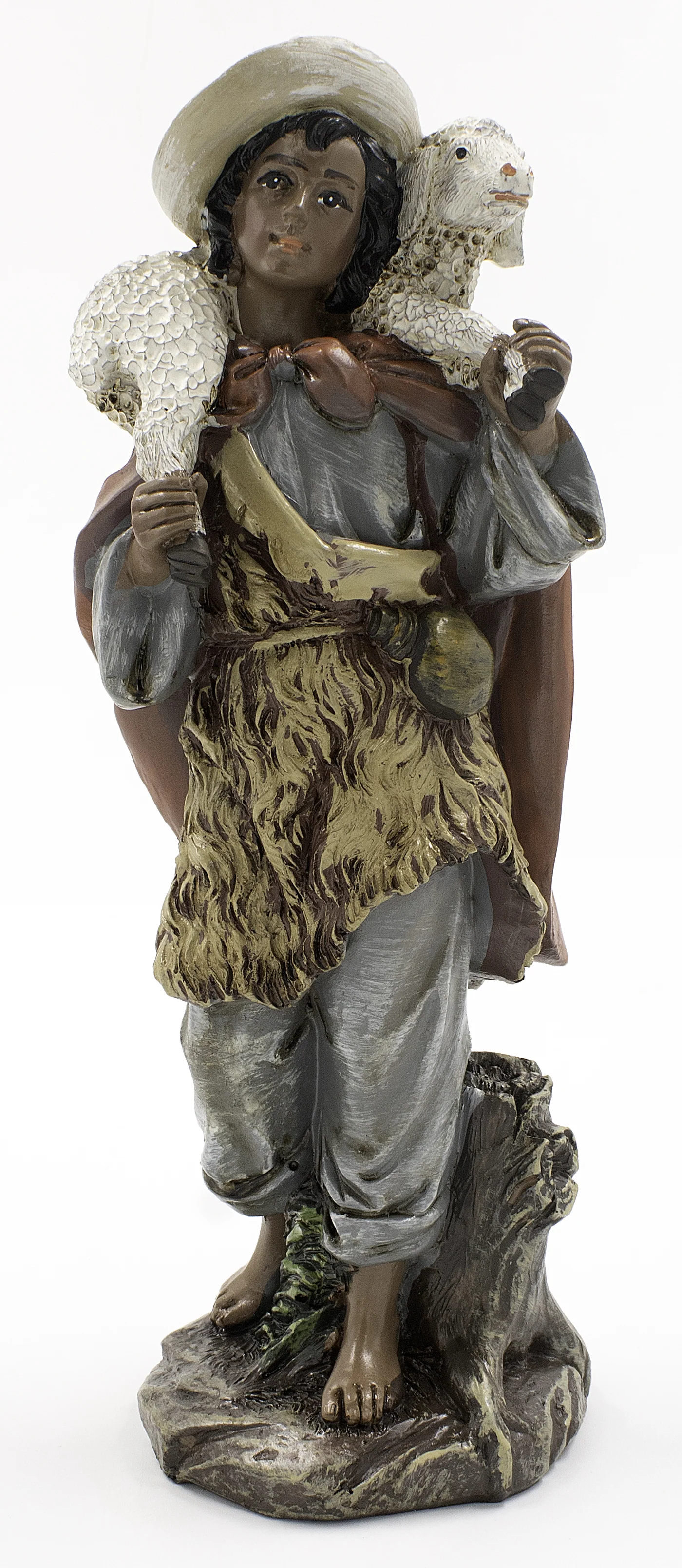 24 Piece Black Life Like Nativity - Image 12