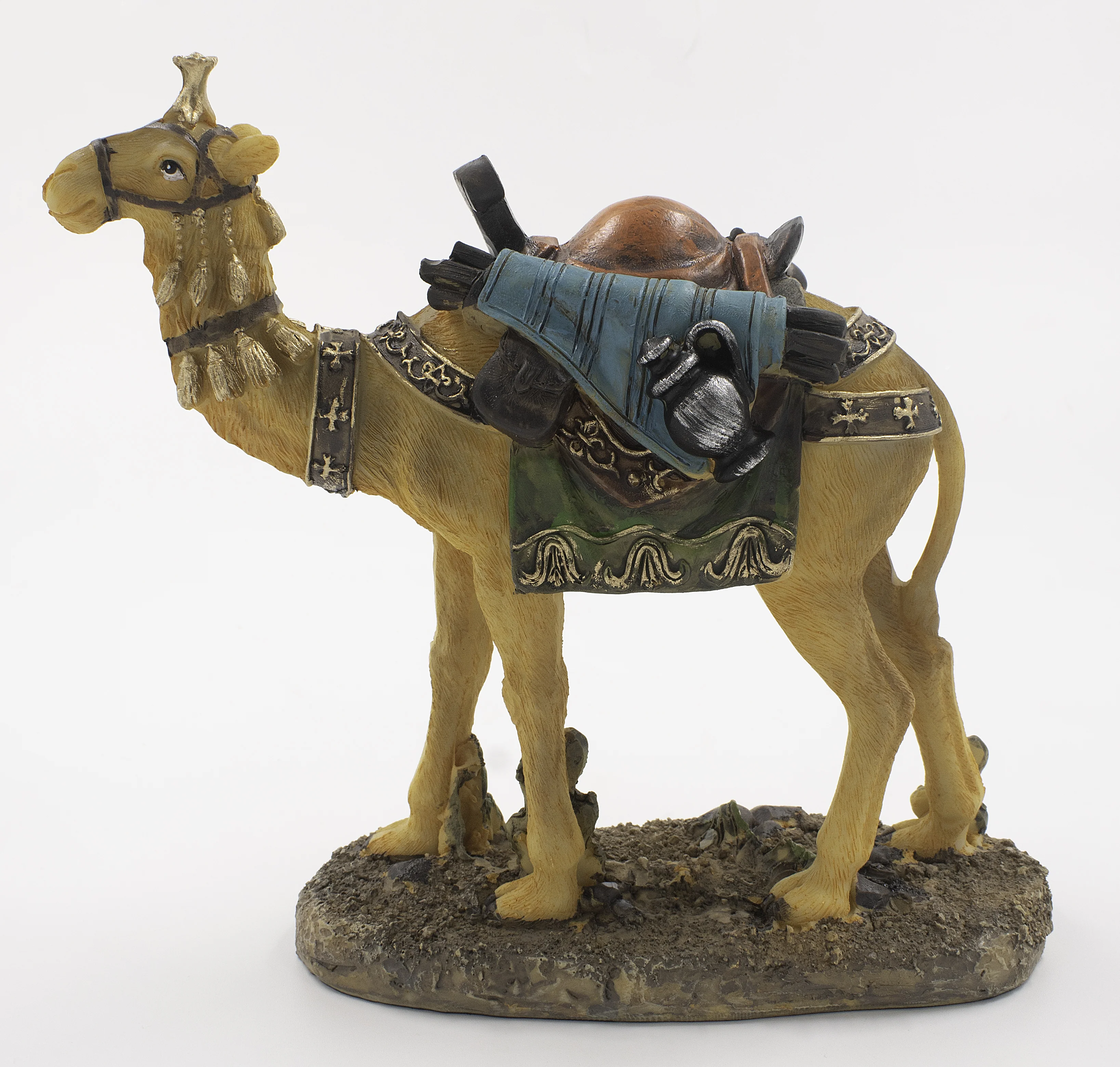 24 Piece Black Life Like Nativity - Image 13