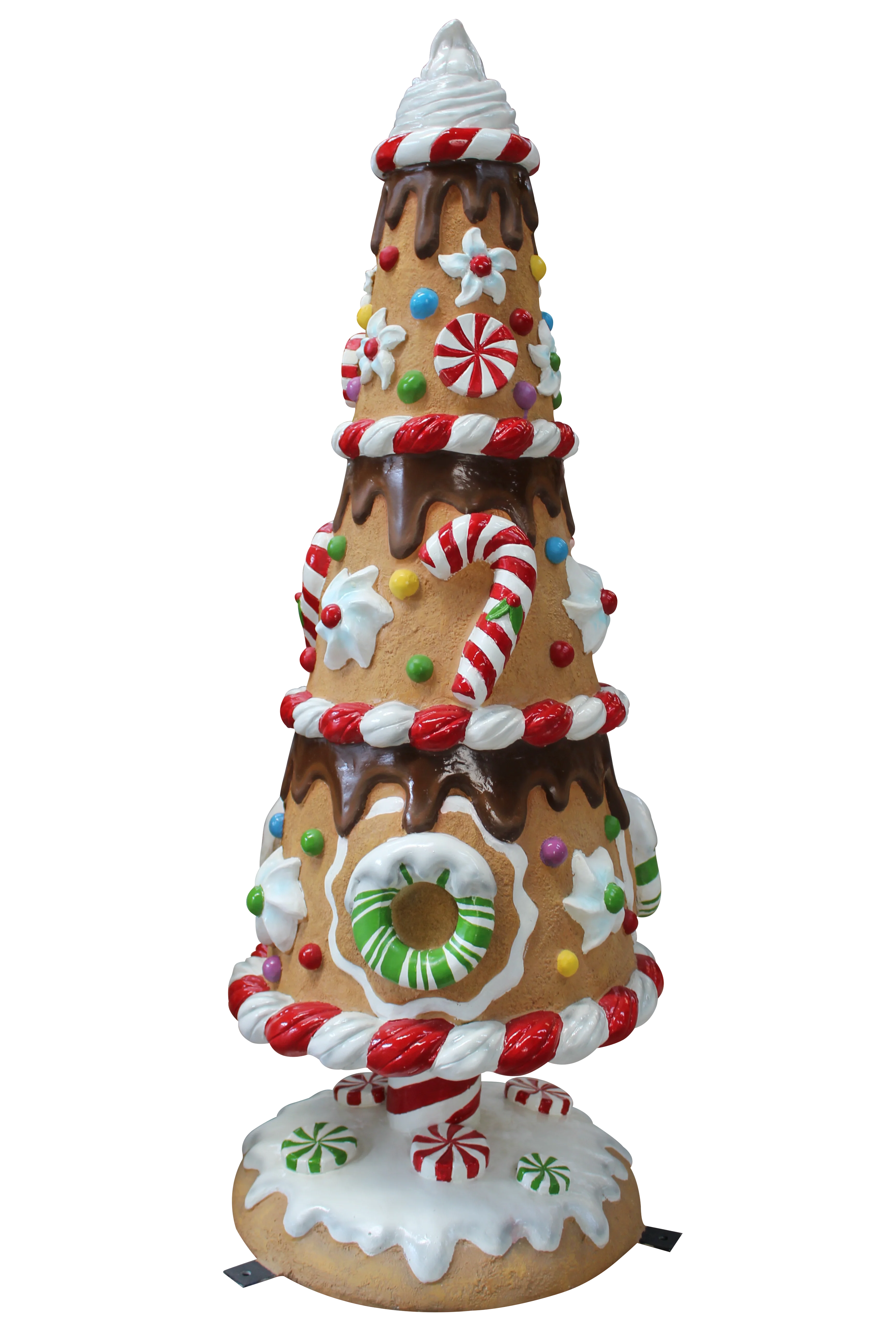 3D Gingerbread Tree 8'