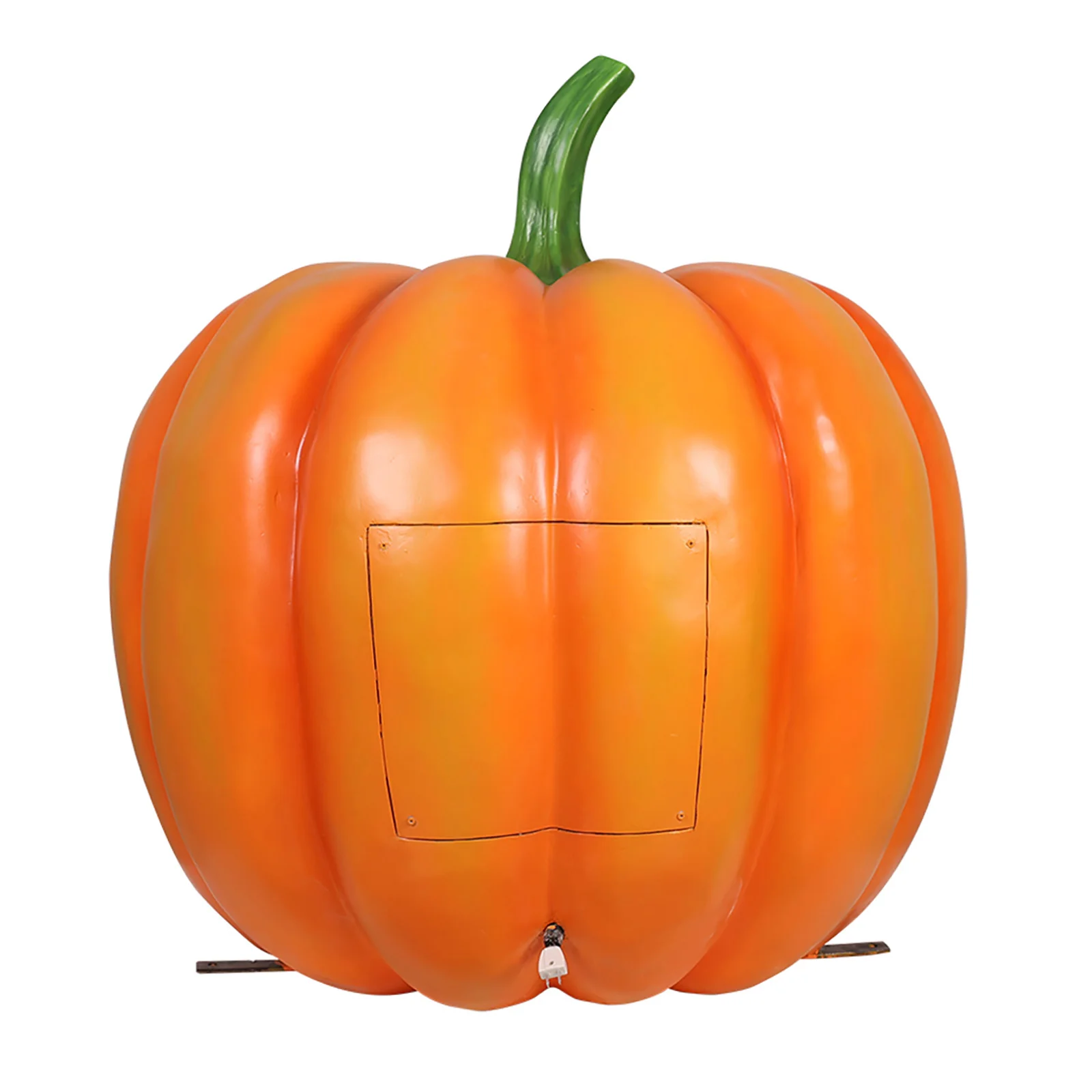 3' Lit Jack-O-Lantern - Image 3