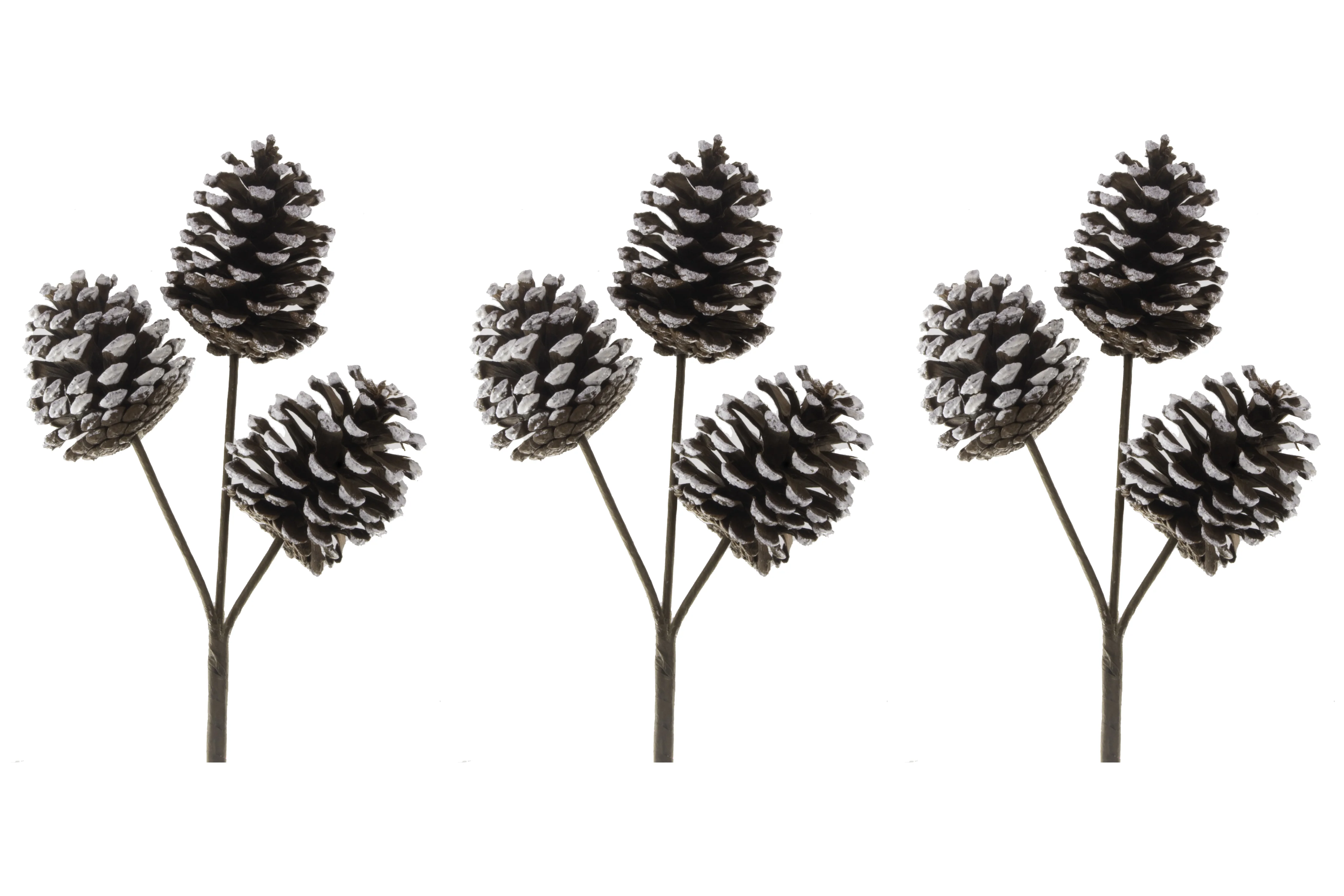 3 Pack of 12" Pinecone Trio