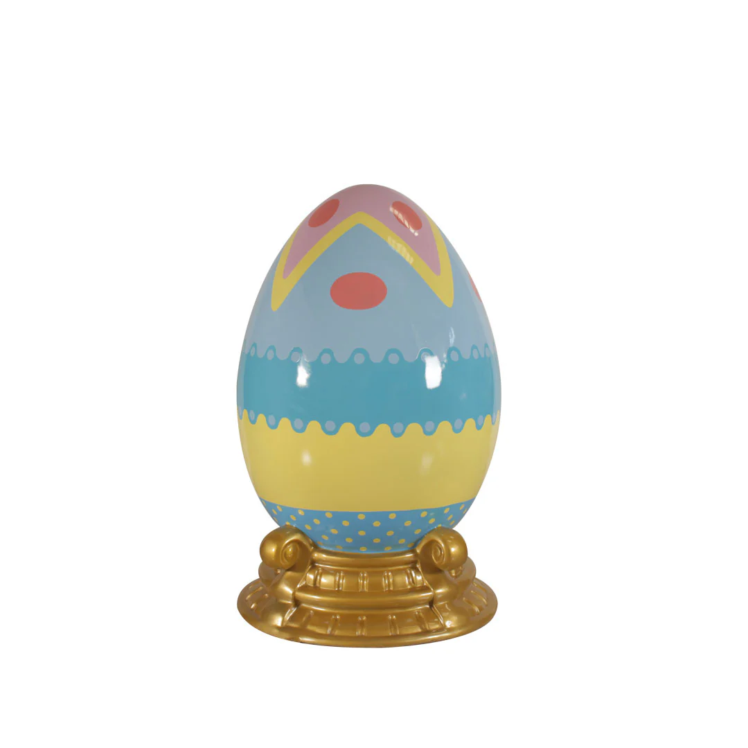 4.5' Pastel Egg with Base