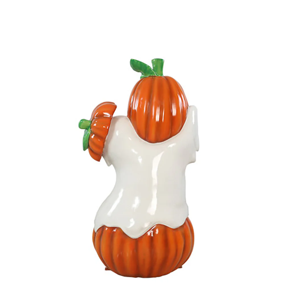 4' Ghost with Pumpkin - Image 3