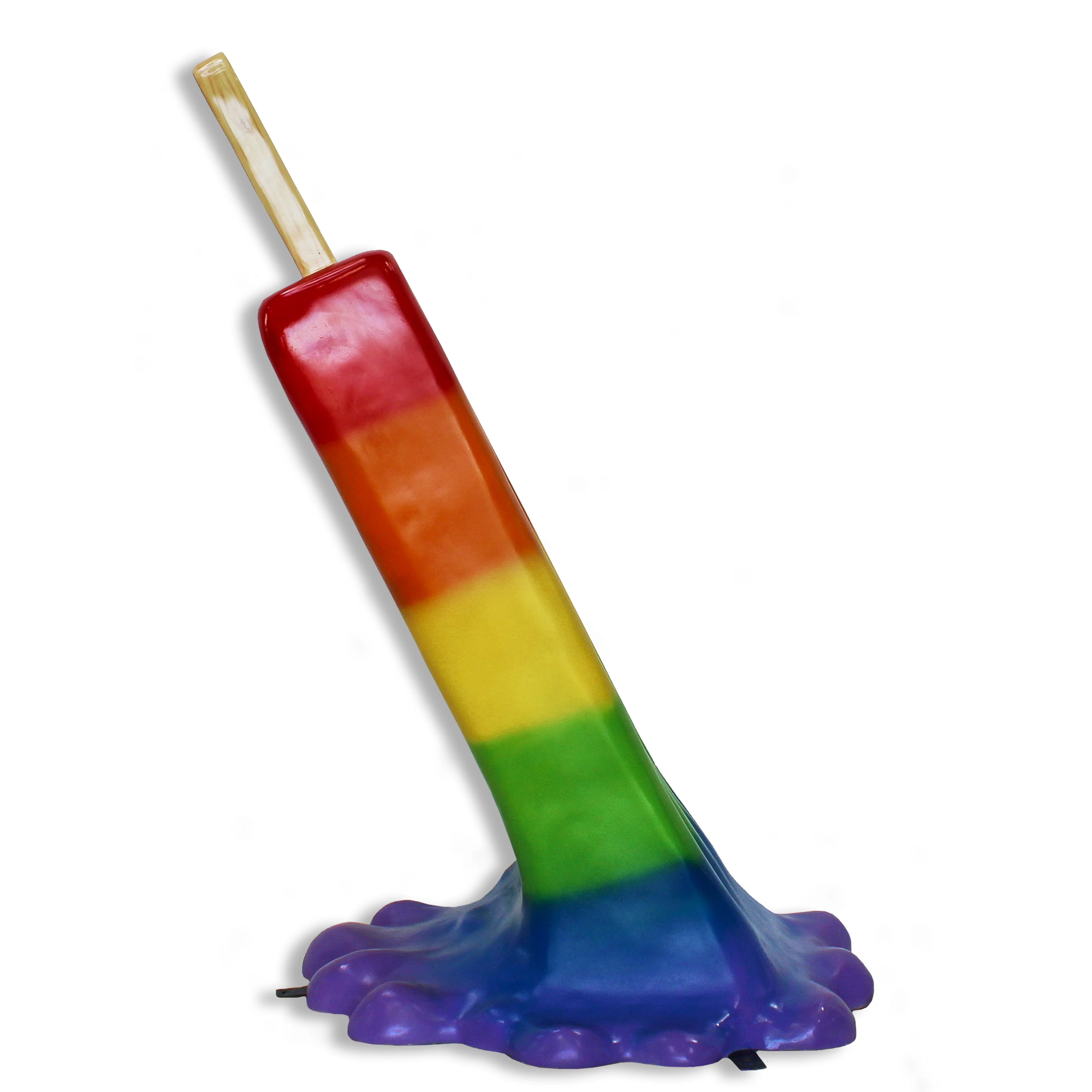 4' Rainbow Melting Popsicle - Image 3