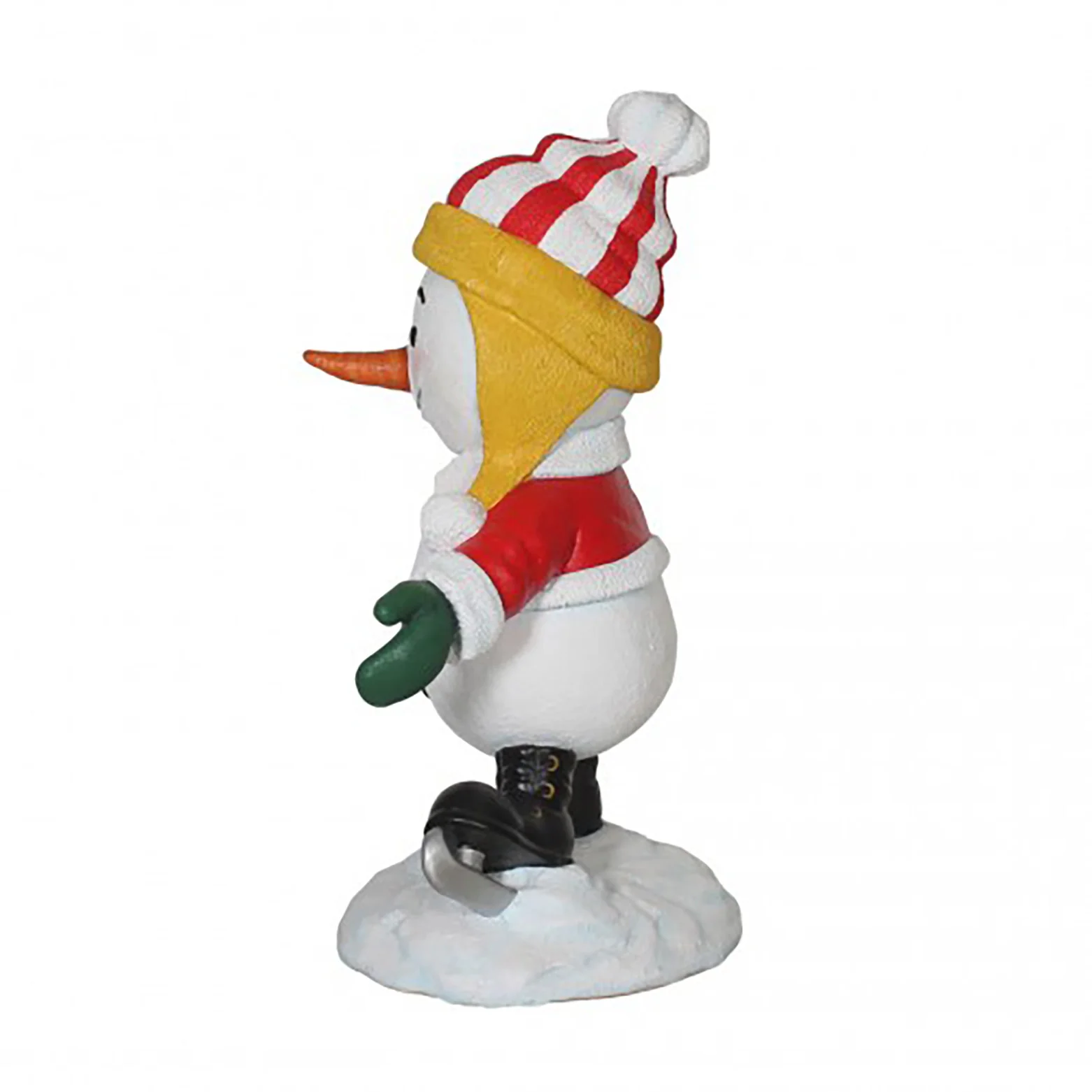 4' Tall Snowboy Skating - Image 3