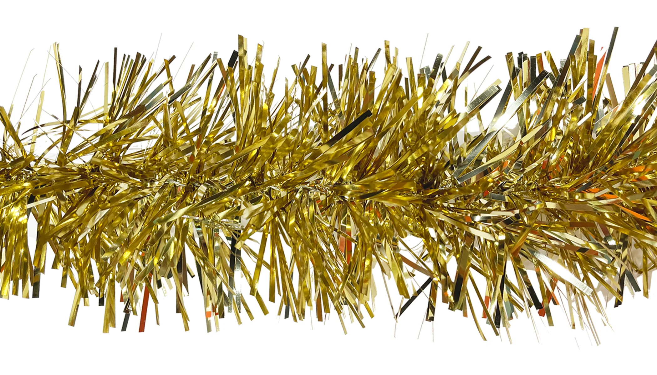 6" Gold Mylar Garland 20' Sections