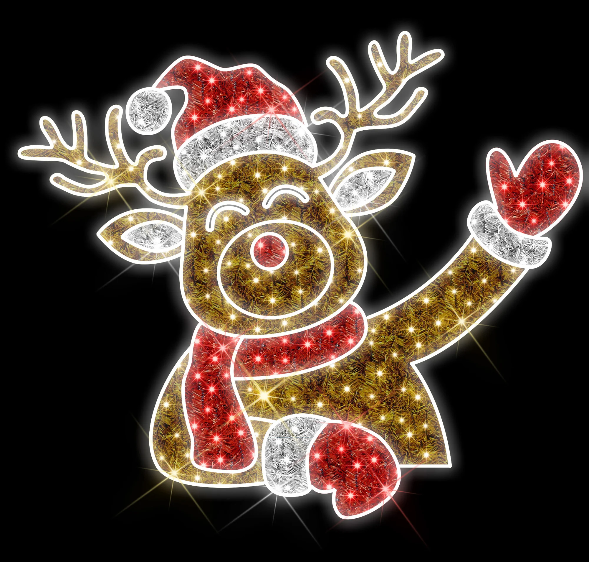 6' Rudolph Display