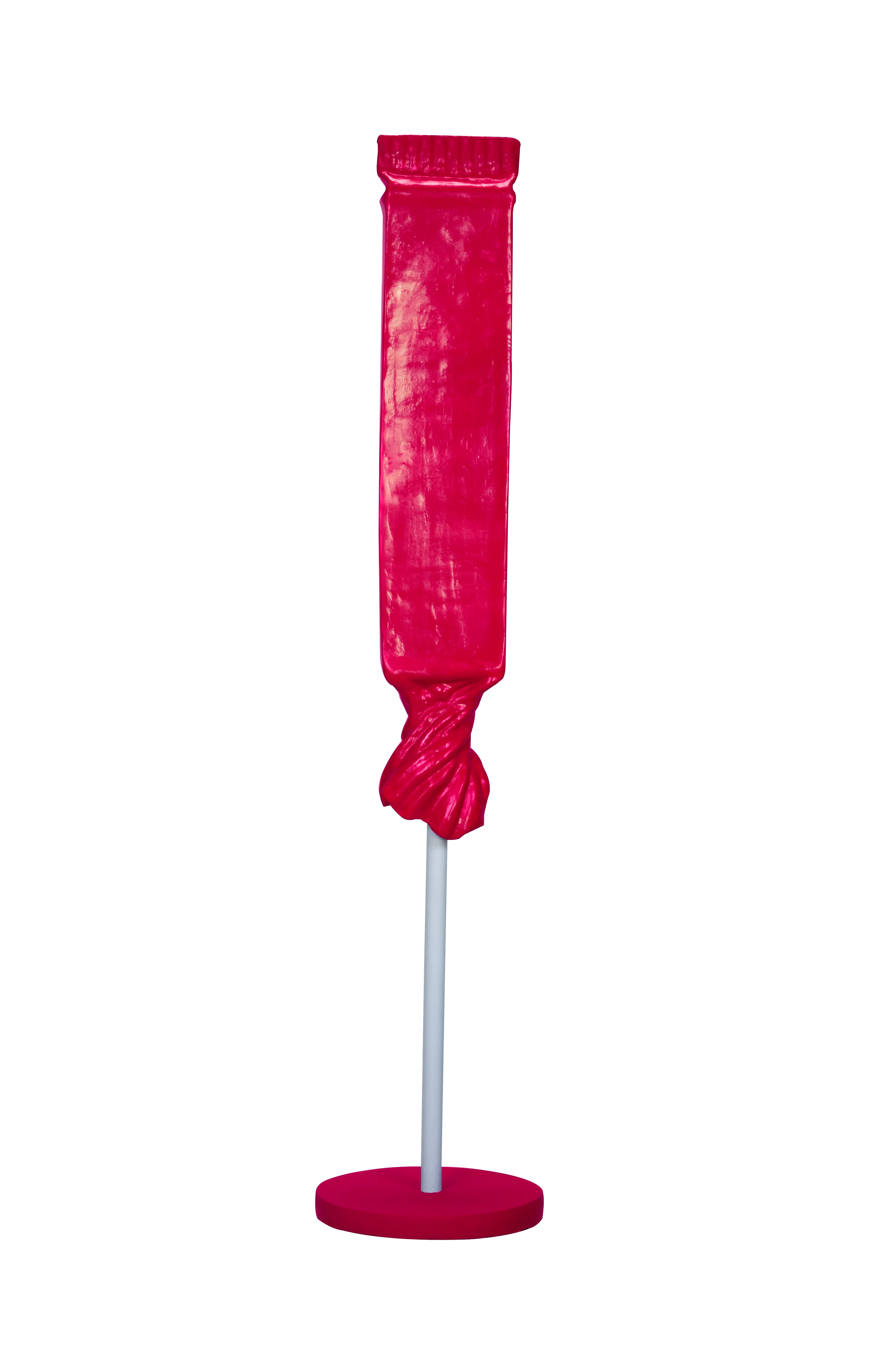 8' Red Taffy Candy