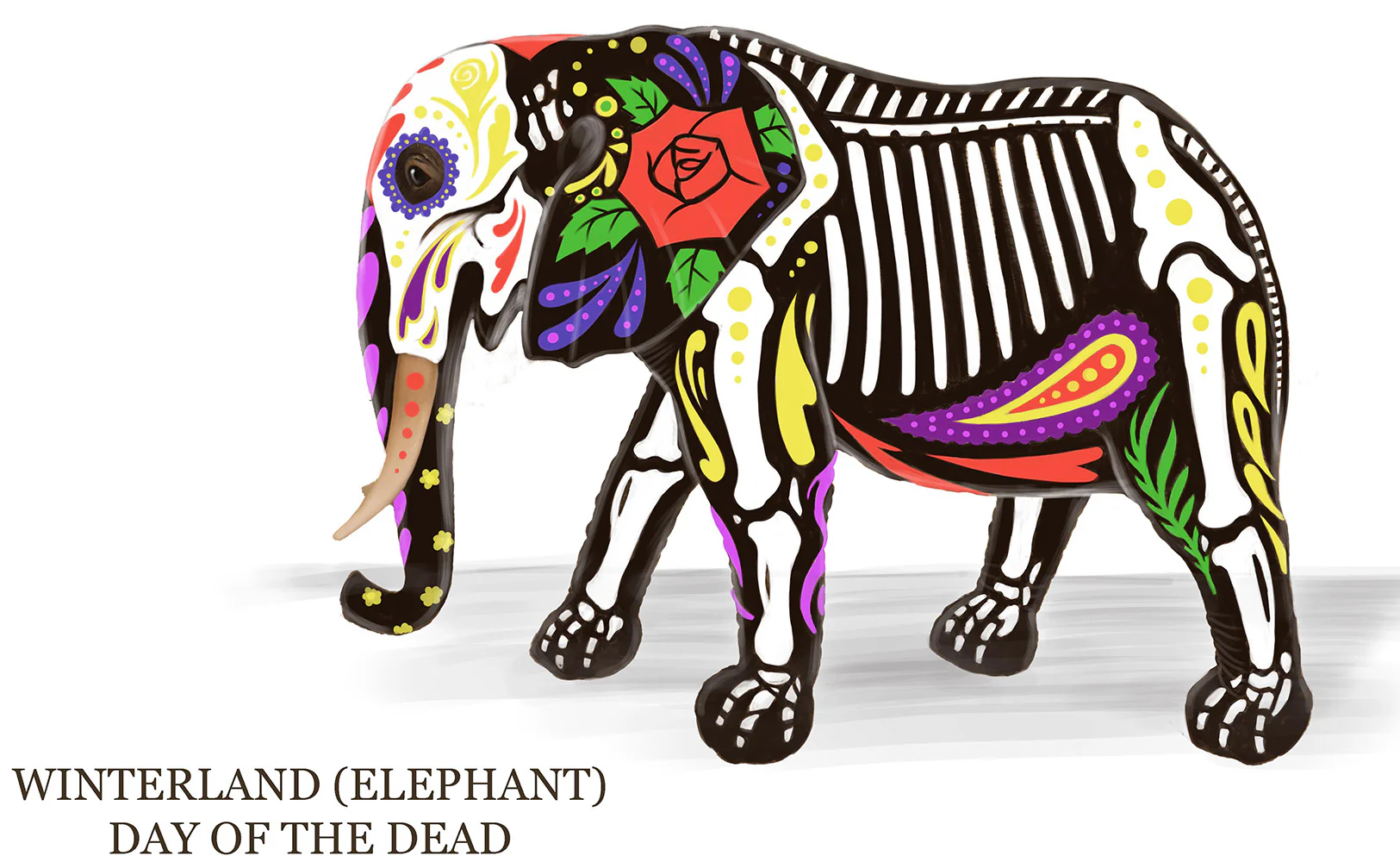 Day of the Dead Elephant