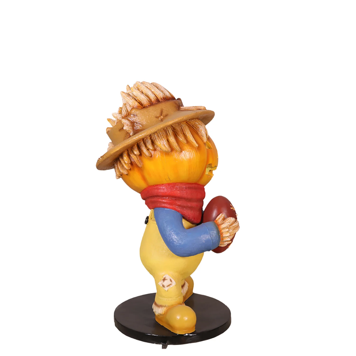 Pumpkin Scarecrow Family Boy 4.5' Tall - Image 5