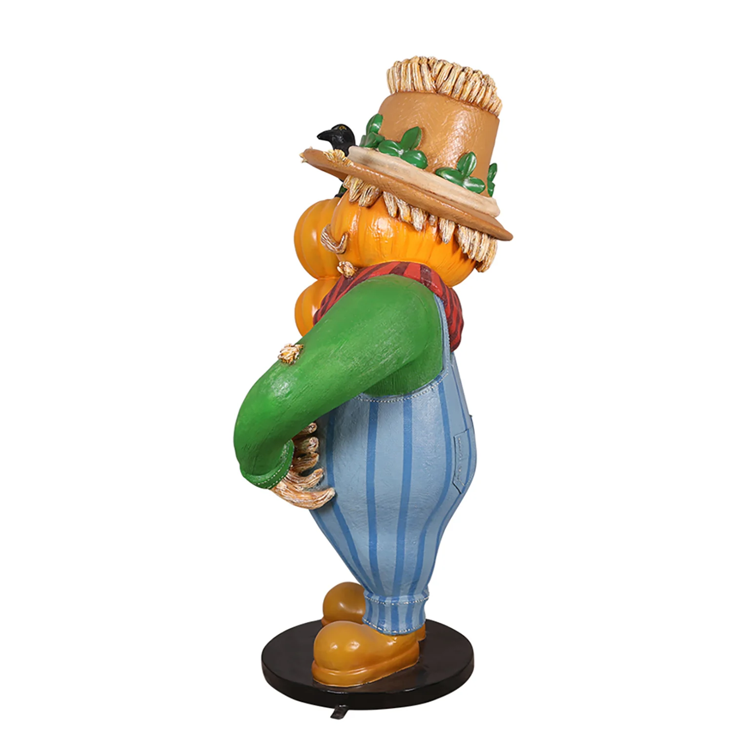 Pumpkin Scarecrow Family Pa 6' Tall - Image 3