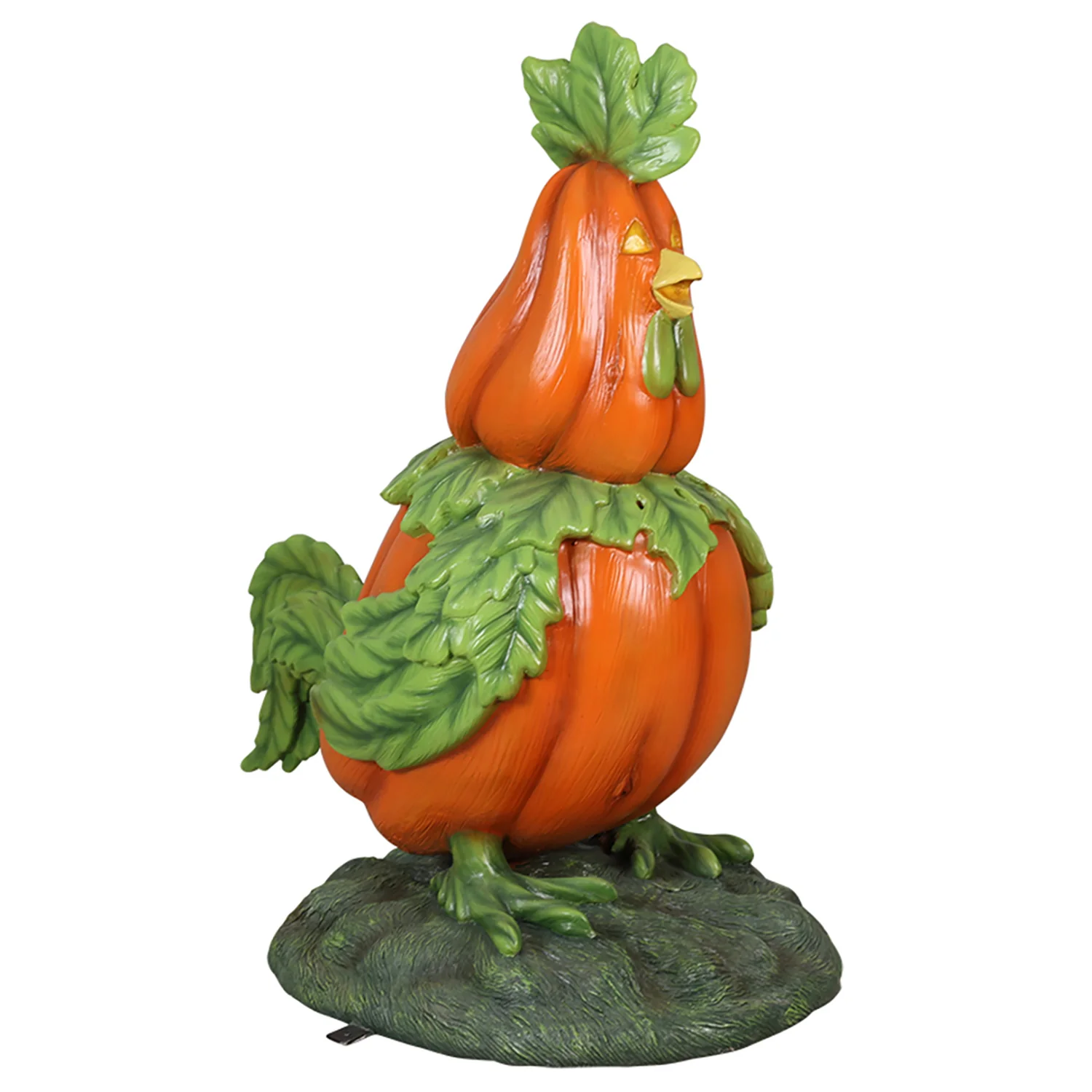 4' Pumpkin Rooster - Image 5