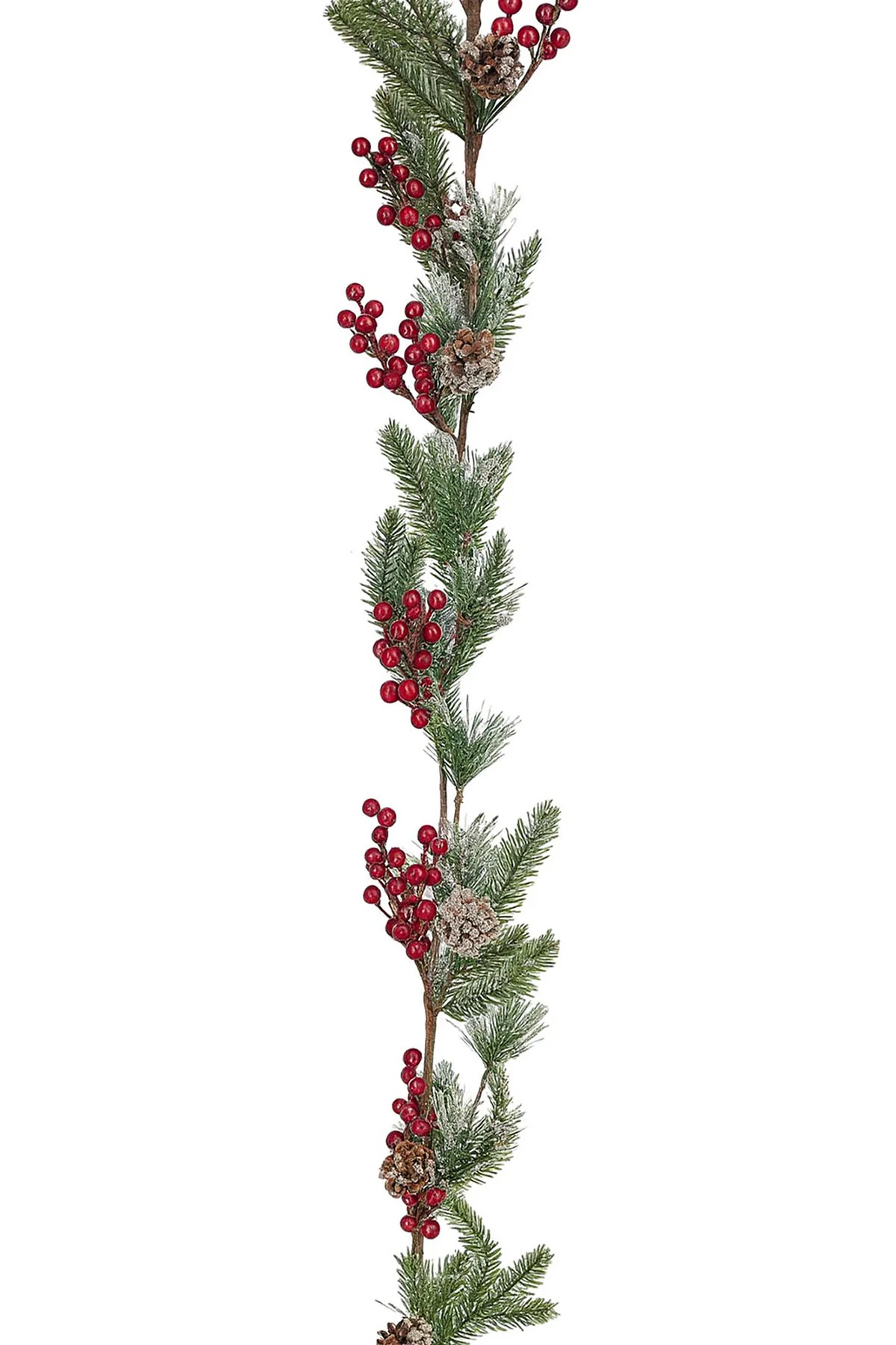 Red and Green Berry Garland
