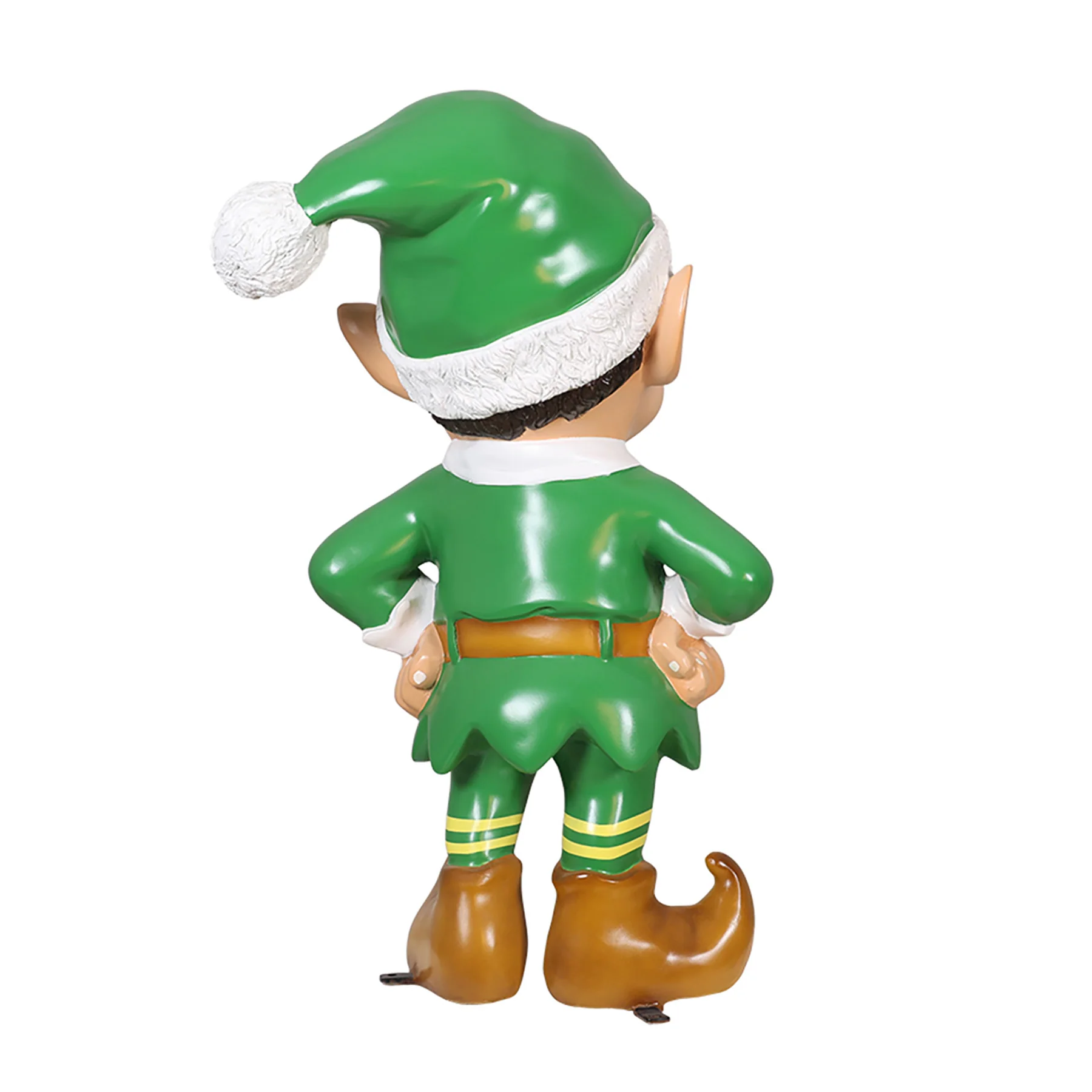 Standing 36" Santa Elf with Hands on Hips - Image 3