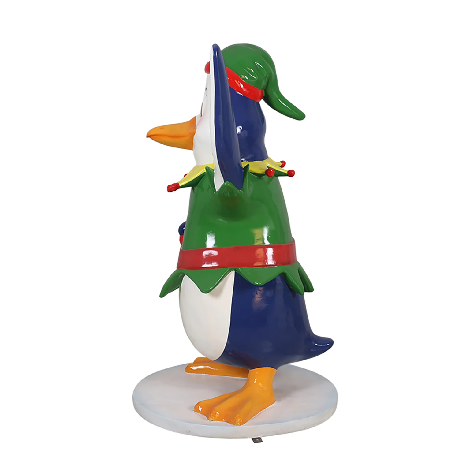 Funny Penguin Dressed as an Elf - Image 2