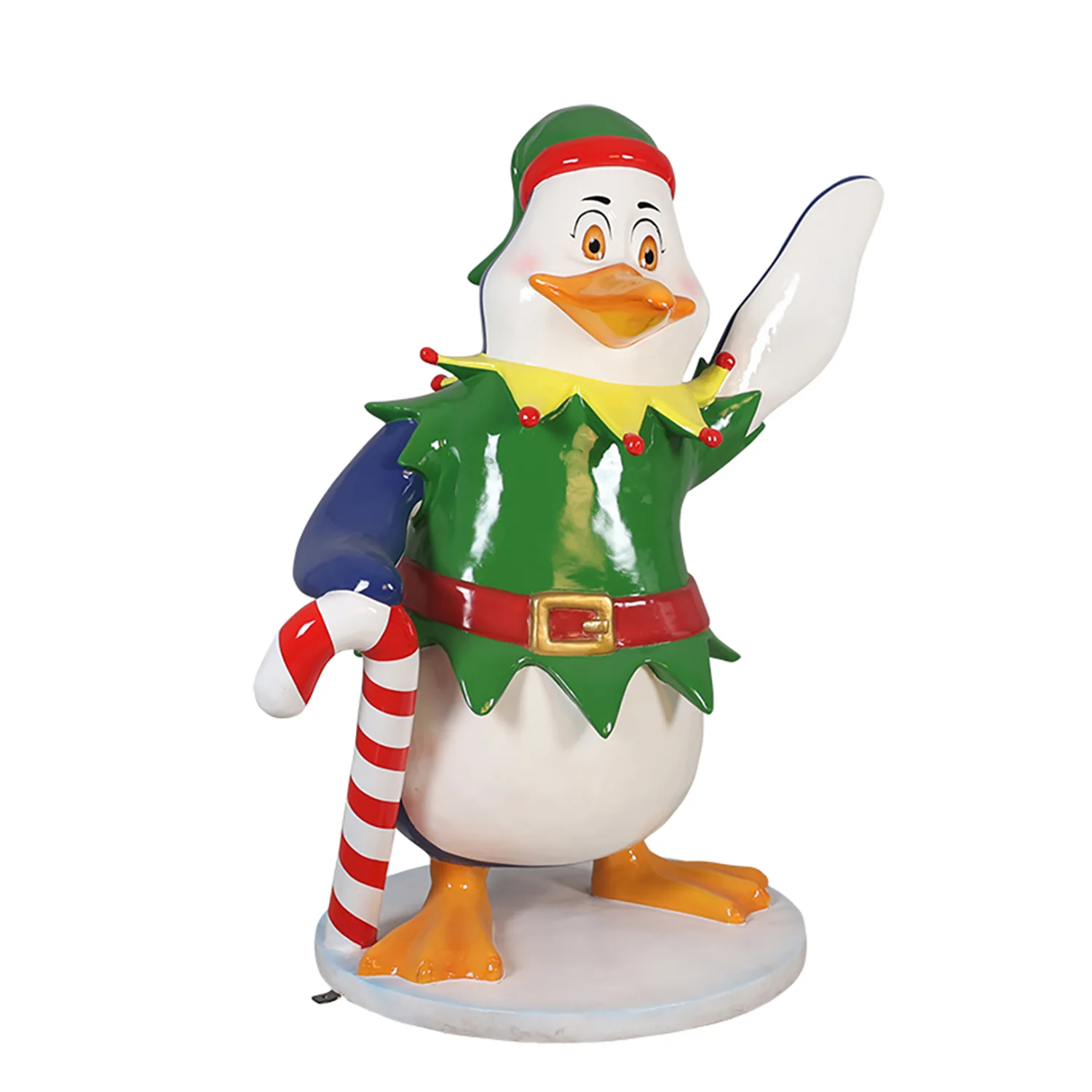 Funny Penguin Dressed as an Elf - Image 5